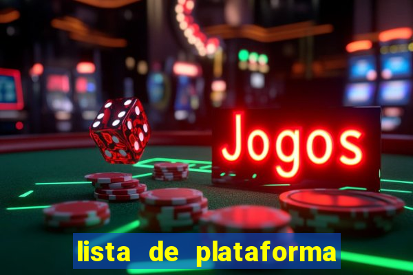 lista de plataforma de jogos